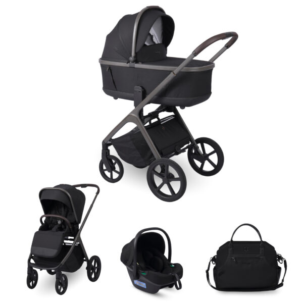 Коляска 3в1 Glamvers HELIO Space Black — изображение 2