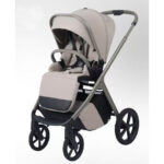 Carucior 3in1 Glamvers HELIO Fresh Taupe - imagine 2