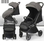 Carucior p/u copii Glamvers ALFA Grey - imagine 2