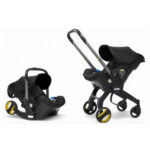Carucior-scaun auto Glamvers DANNY Black - imagine 2