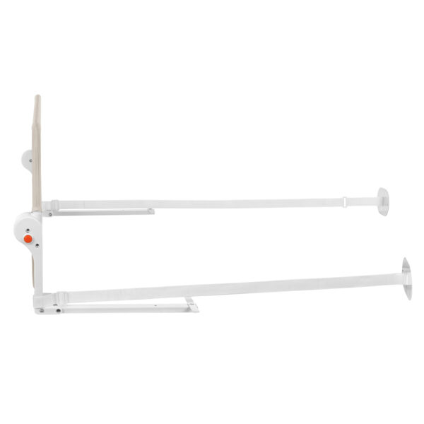 Bariera de pat Kikkaboo I AM SAFE Beige 102cm - imagine 5