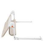 Bariera de pat Kikkaboo I AM SAFE Beige 102cm - imagine 6