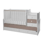 Patuc pentru copii Lorelli MAXI PLUS NEW White Amber