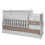 Patuc pentru copii Lorelli MAXI PLUS NEW White Amber - imagine 3