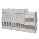 Patuc pentru copii Lorelli MAXI PLUS NEW White Amber - imagine 5