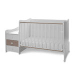 Patuc pentru copii Lorelli MAXI PLUS NEW White Amber - imagine 6