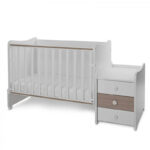 Patuc pentru copii Lorelli MAXI PLUS NEW White Amber - imagine 7