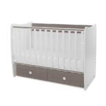 Кроватка детская Lorelli MATRIX NEW White Coffee