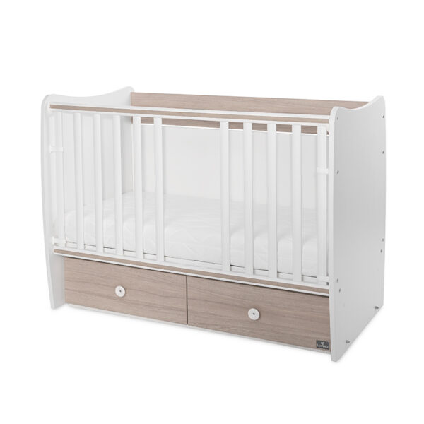 Кроватка детская Lorelli MATRIX NEW White Amber — изображение 4
