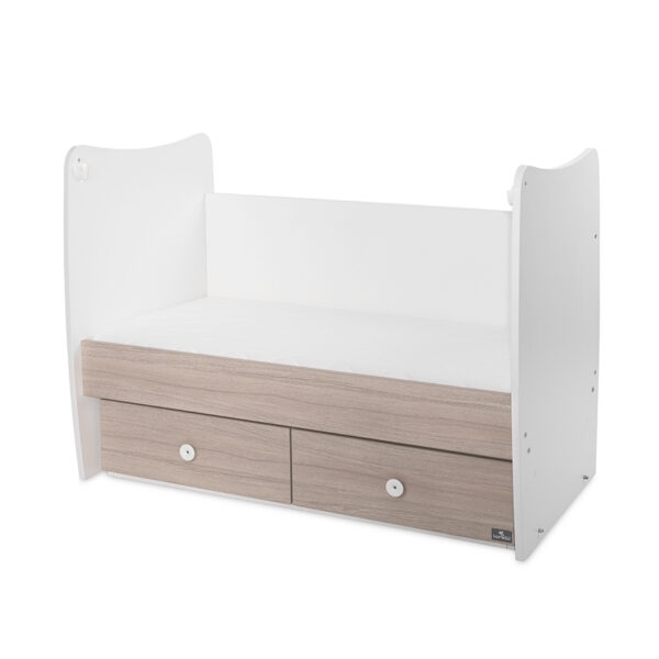Кроватка детская Lorelli MATRIX NEW White Amber — изображение 5