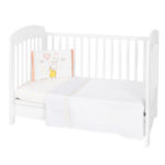 Set lenjerie pat 3 piese, 70/140 см, Rabbits in Love