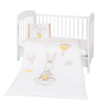 Set lenjerie pat 3 piese, Rabbits in Love