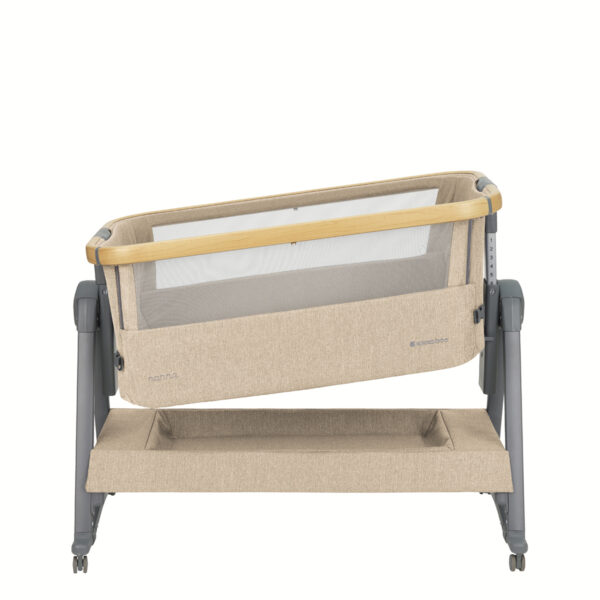 Patut Co-Sleeper Kikkaboo NANNA 2 Beige - imagine 5