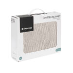 Pătură din bumbac Kikkaboo Dream Big Beige 75*100 cm - imagine 3