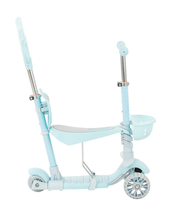 Самокат 4-в-1 Bon-Bon Candy  Blue — изображение 4