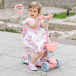 Самокат 4-в-1 Kikkaboo Bon-Bon Candy  Pink — изображение 5