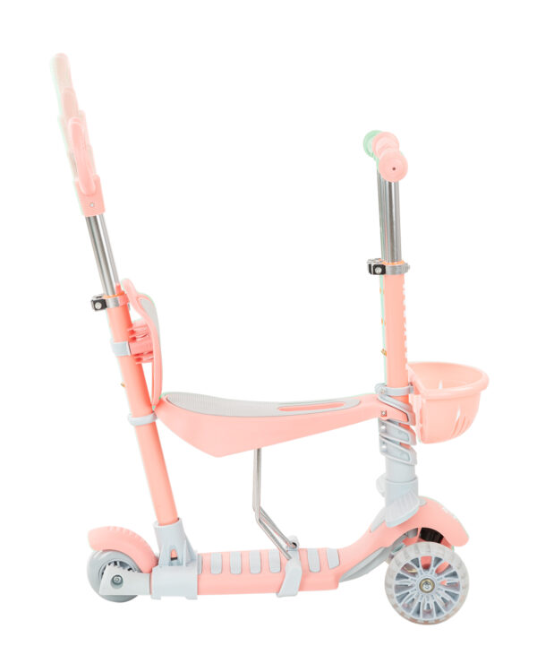 Самокат 4-в-1 Kikkaboo Bon-Bon Candy  Pink — изображение 3
