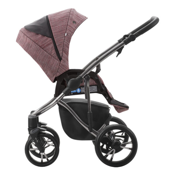 Cărucior 2-in-1 Bebetto BRESSO Premium Dark 03 - imagine 2