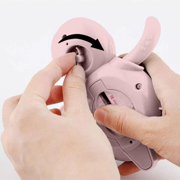 Termometru de baie Kikkaboo Buddy Pink - imagine 3