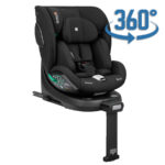Автокресло 40-150 см Kikkaboo i-TWIST Isofix Black