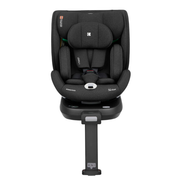 Scaun auto 40-150 cm Kikkaboo i-TWIST Isofix Black - imagine 2