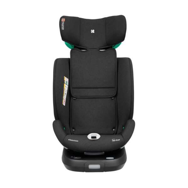 Scaun auto 40-150 cm Kikkaboo i-TWIST Isofix Black - imagine 4