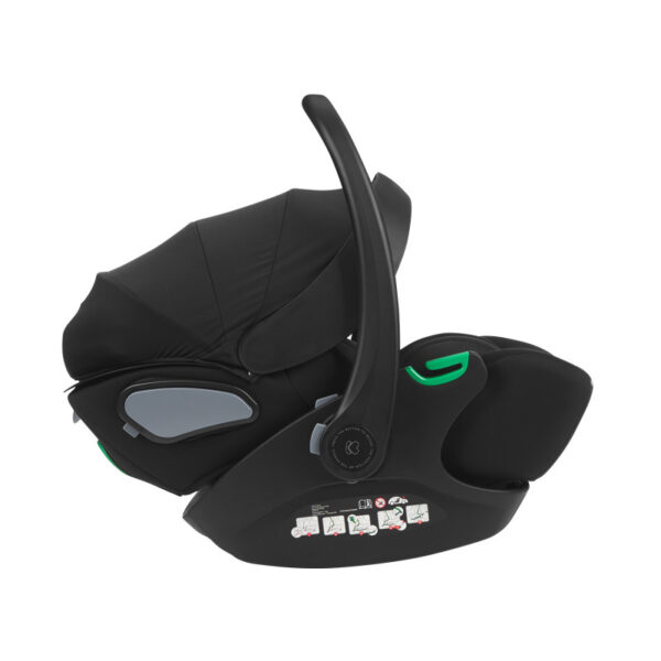 Scaun auto 40-85 сm Kikkaboo i-Trail i-SIZE Black - imagine 7