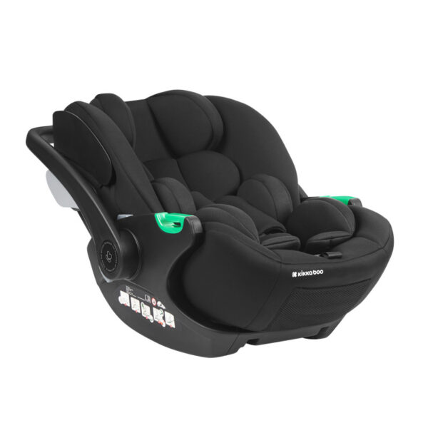 Scaun auto 40-85 сm Kikkaboo i-Trail i-SIZE Black - imagine 3