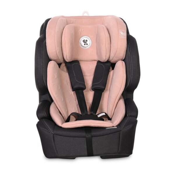 Scaun auto 76-150 cm Lorelli ANDROMEDA ISOFIX i-SIZE Cameo Rose STARS - imagine 2