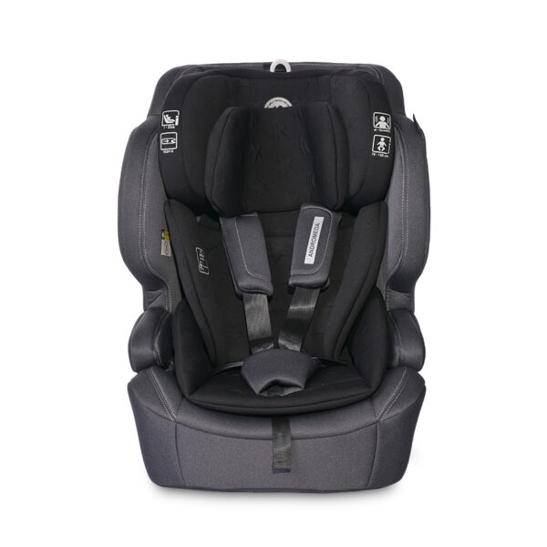 Scaun auto 76-150 cm Lorelli ANDROMEDA ISOFIX i-SIZE Black STARS - imagine 2