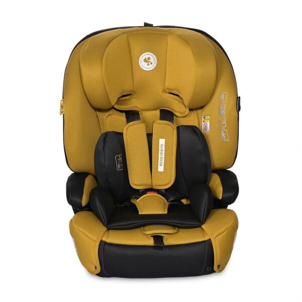 Автокресло 76-150 см Lorelli BENEVENTO ISOFIX  i-SIZE Lemon Curry — изображение 2