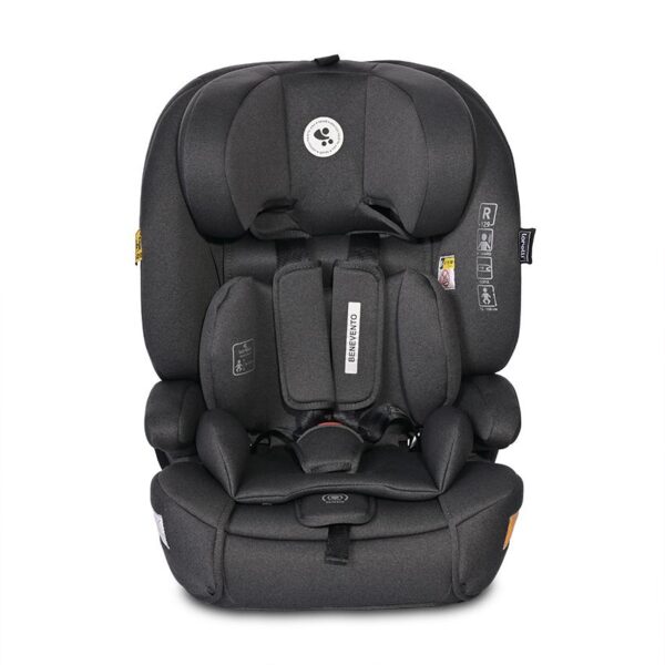 Автокресло 76-150 см Lorelli BENEVENTO ISOFIX  i-SIZE Black Jasper — изображение 2