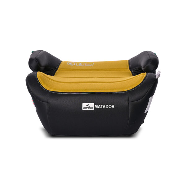 Автокресло-бустер 125-150 см Lorelli MATADOR i-SIZE ISOFIX Lemon Curry — изображение 2