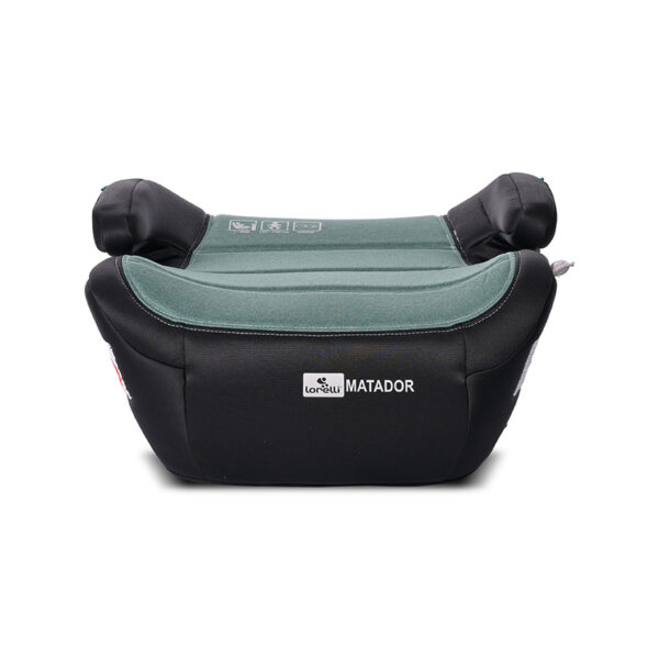 Scaun auto buster 125-150 cm Lorelli MATADOR i-SIZE ISOFIX Green Pine - imagine 2