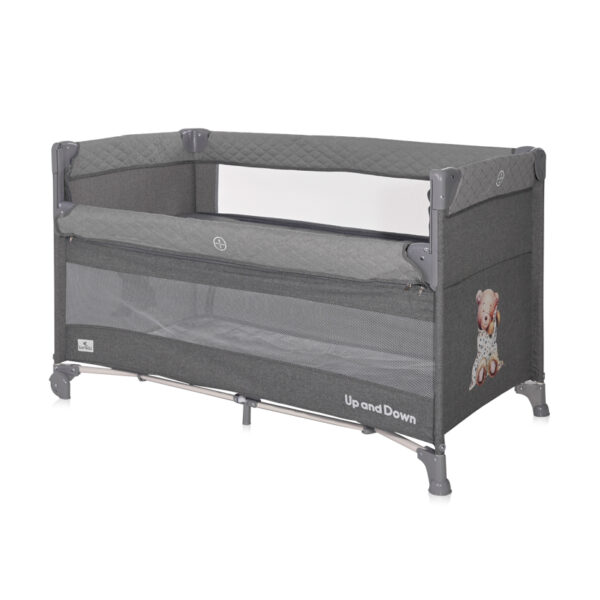 Pat pliant Lorelli UP&DOWN Cool Grey BEAR - imagine 2