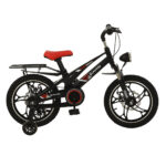 Bicicleta pentru copii 3-6 ani Glamvers CROSS LUX Black 16"