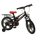 Bicicleta pentru copii 3-6 ani Glamvers CROSS LUX Black 16" - imagine 2