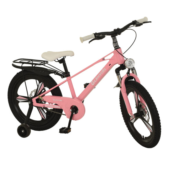 Bicicleta pentru copii 5-10 ani Glamvers CROSS LUX Pink 20" - imagine 2
