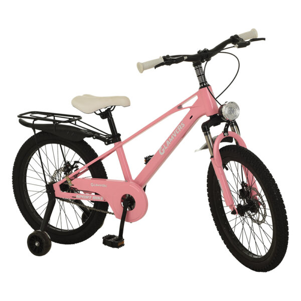 Bicicleta pentru copii 5-10 ani Glamvers CROSS Spoke Pink 20" - imagine 2