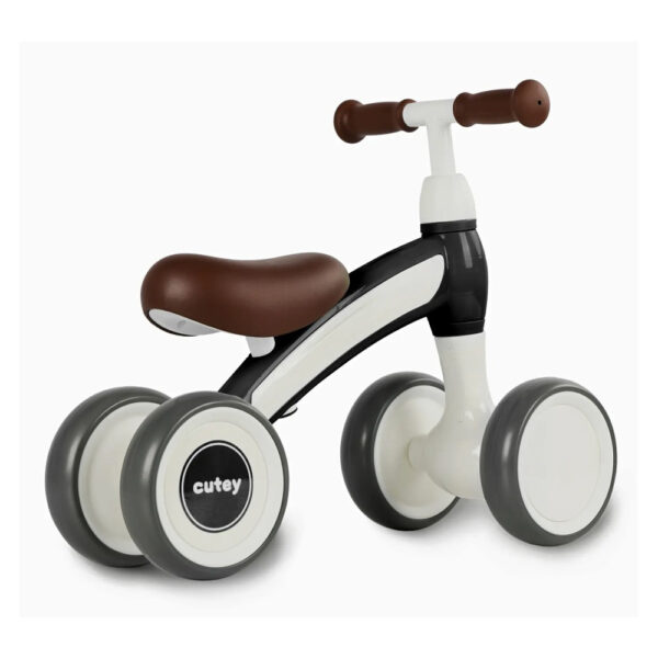 Bicicleta fara pedale QPlay CUTEY Retro Black - imagine 2