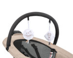 Șezlong-leagan electronic Kikkaboo ZAZU Beige - imagine 5