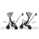 Tricicleta 6-in-1 QPlay ELITE Platinum Grey - imagine 4