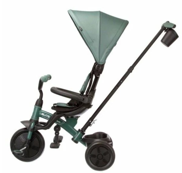 Tricicleta 6-in-1 QPlay ELITE Platinum Green - imagine 2