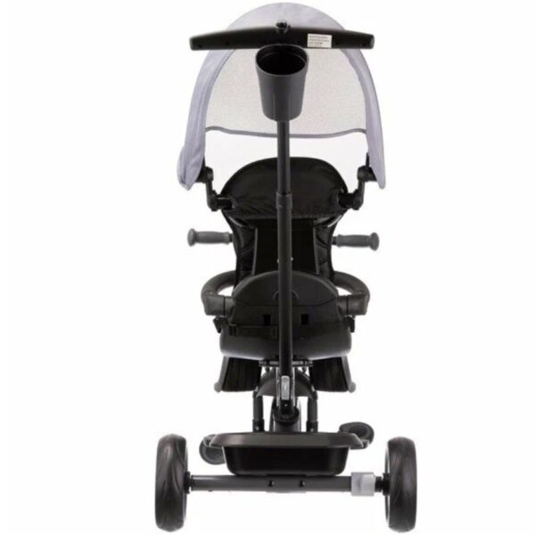 Tricicleta 6-in-1 QPlay ELITE Platinum Grey - imagine 3
