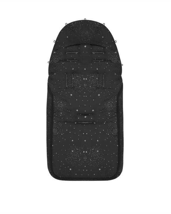 Sac de iarna pentru carucior Kikkaboo TRENDY Galaxy Black - imagine 3