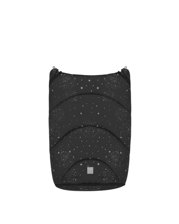 Sac de iarna pentru carucior Kikkaboo TRENDY Galaxy Black - imagine 4