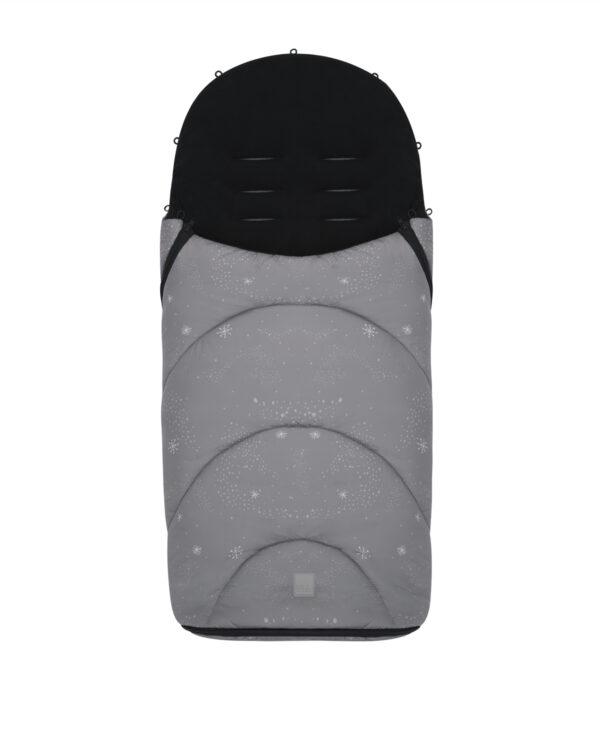Sac de iarna pentru carucior Kikkaboo TRENDY Galaxy Grey - imagine 3