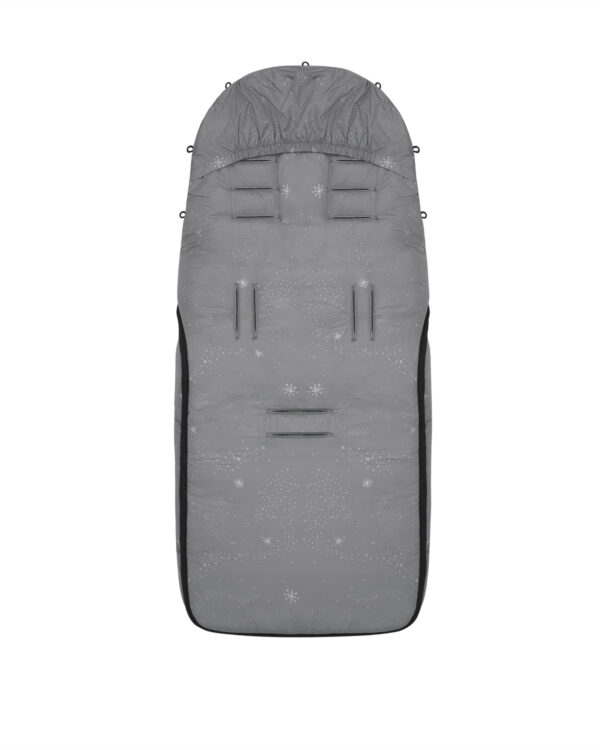 Sac de iarna pentru carucior Kikkaboo TRENDY Galaxy Grey - imagine 5