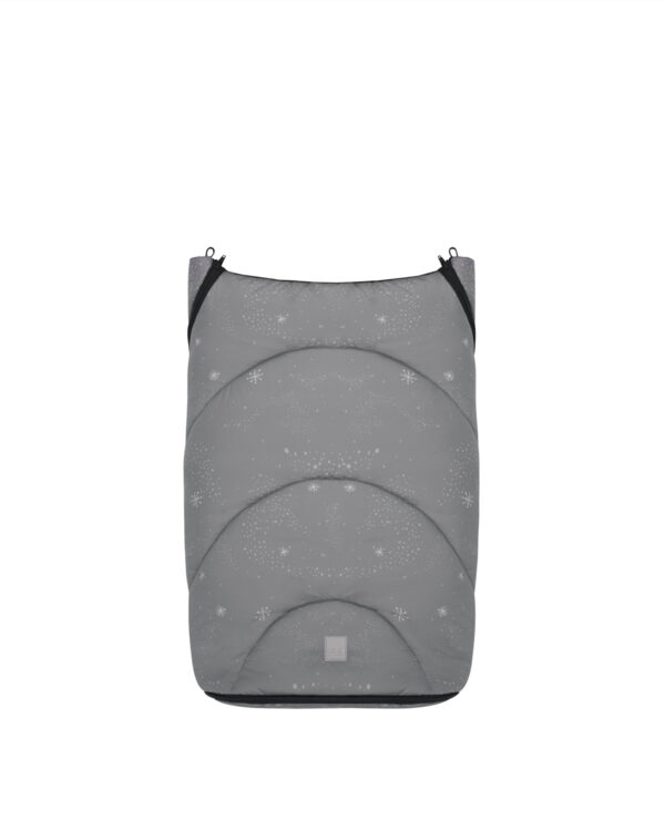 Sac de iarna pentru carucior Kikkaboo TRENDY Galaxy Grey - imagine 6