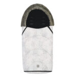 Sac de iarna pentru carucior Kikkaboo TRENDY Memphis White